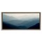 Stupell Industries Foggy Blue Mountains Floating Frame Design by Gemma Bardot